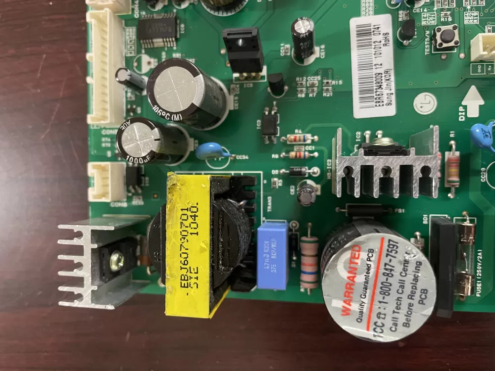LG EBR67348009 Refrigerator Control Board AZ68865 | KM1304