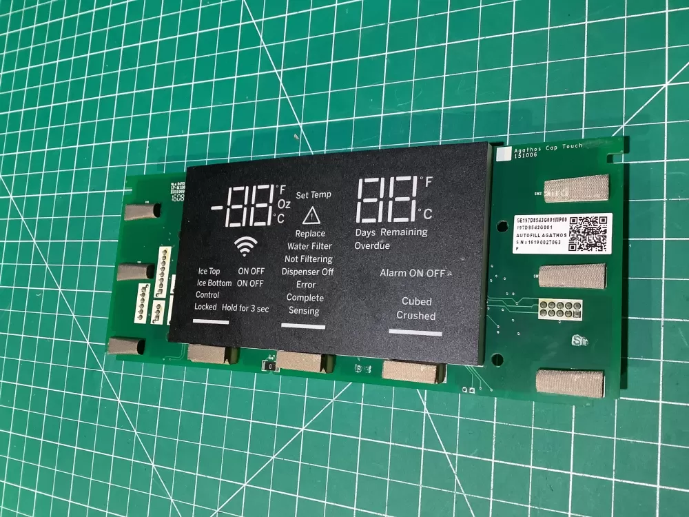 GE Wr55x41026 Wr55x26306 Refrigerator Control Board Dispenser  AZ136061 | NR2344