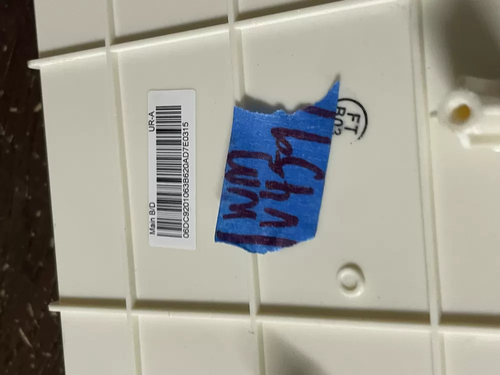 Samsung DC92 01063B DC9201063B Washer Control Board AZ50542 | Wmv459