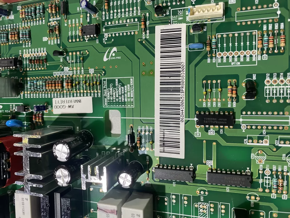 Samsung DA41 00651B Refrigerator Control Board AZ143423 | BK2411