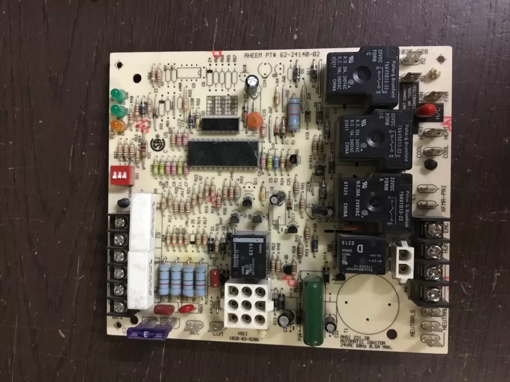 Rheem 1028-928 Furnace Control Board Circuit