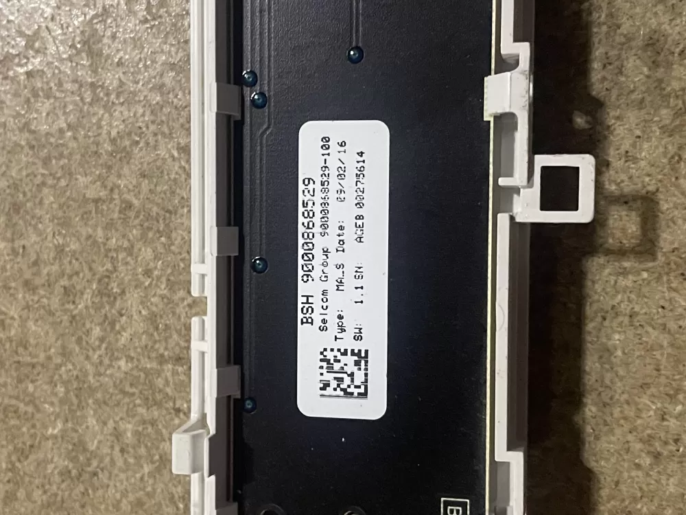 Bosch Siemens 9000868529 Dishwasher Control Board AZ27879 | KM264