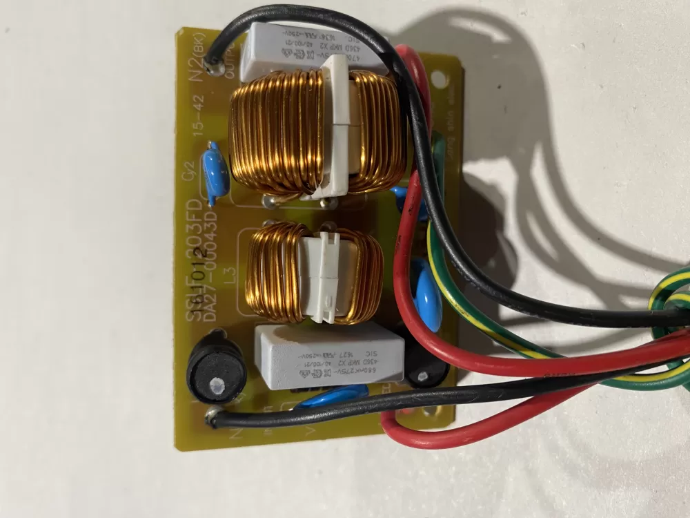 Samsung 00043D 00022B Refrigerator Control Board Noise Filter AZ135688 | BK2341
