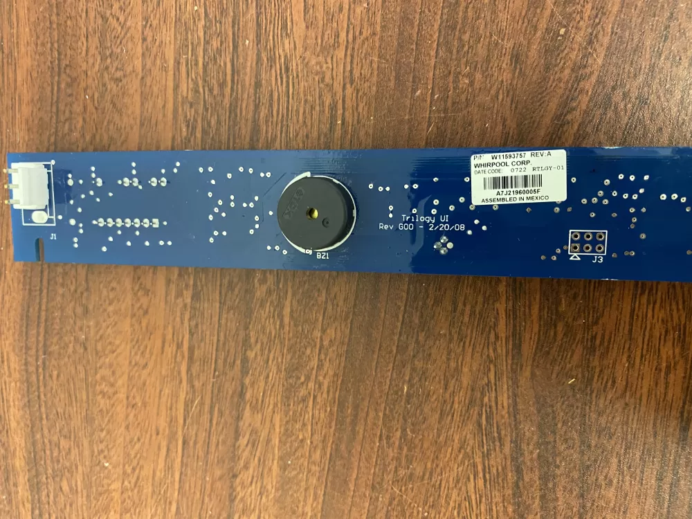 KitchenAid Kenmore W11593757 Dryer Washer Control Board AZ38516 | BK972
