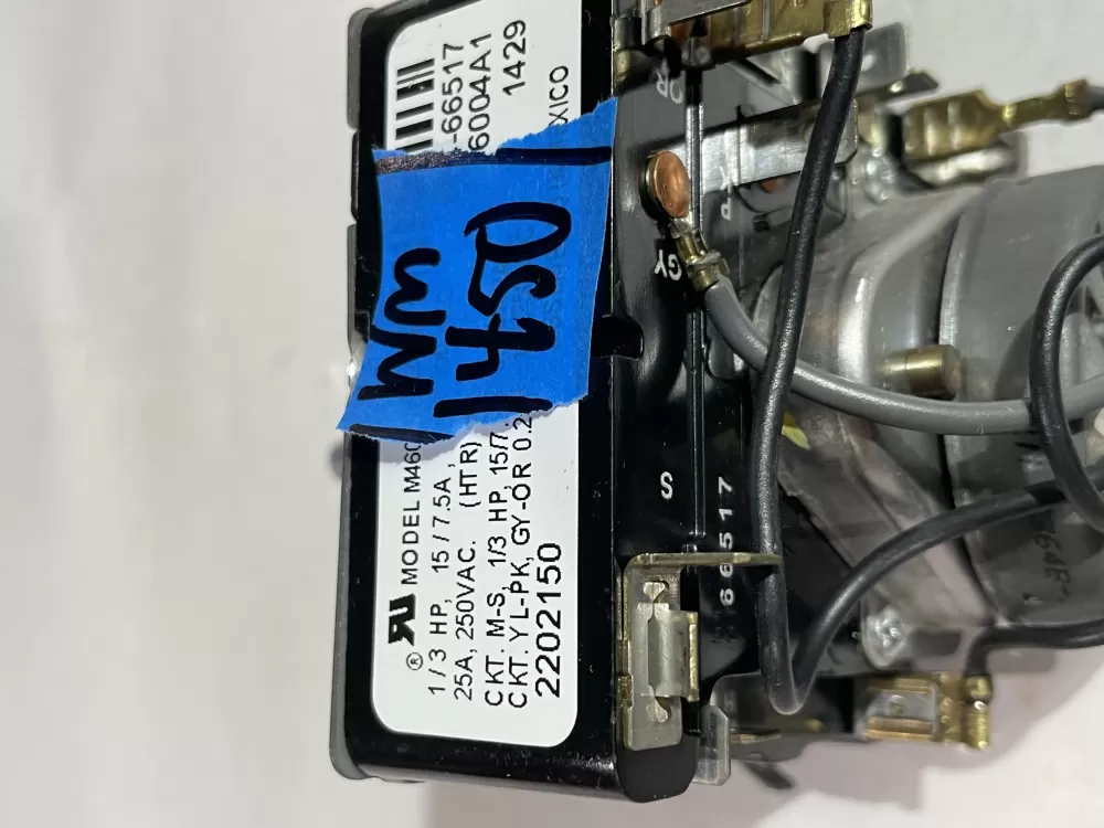 Whirlpool WP37001240 2202150 Dryer Timer | AZ190750 | Wm1450