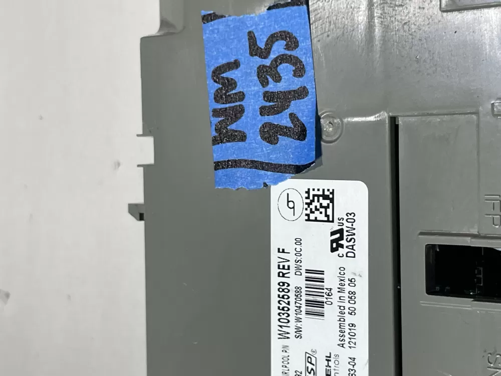 Maytag AP5607137 W10352589 W10486463 Dishwasher Control Board AZ145766 | Wm2435