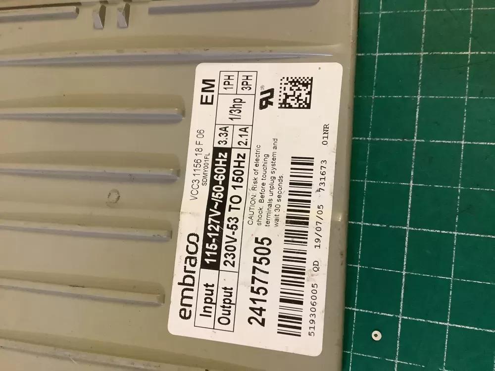 Refrigerator Inverter Board VCC3 1156 QA F 06 241577505 AZ198018 | NR2764