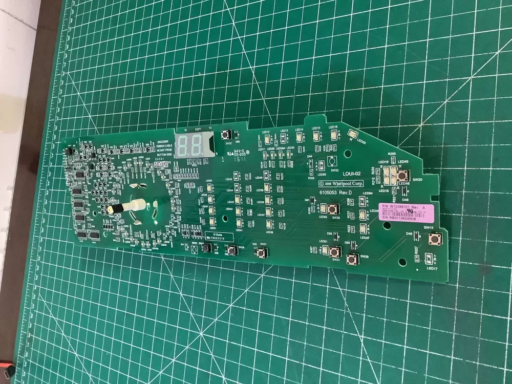 Whirlpool W10399101 Washer Control Board AZ194876 | NR297