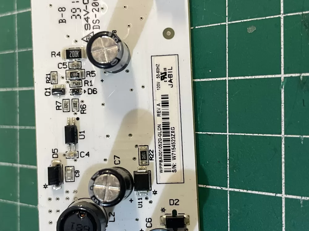 Whirlpool W71545232 LED light control board AZ200763 | Wm2154