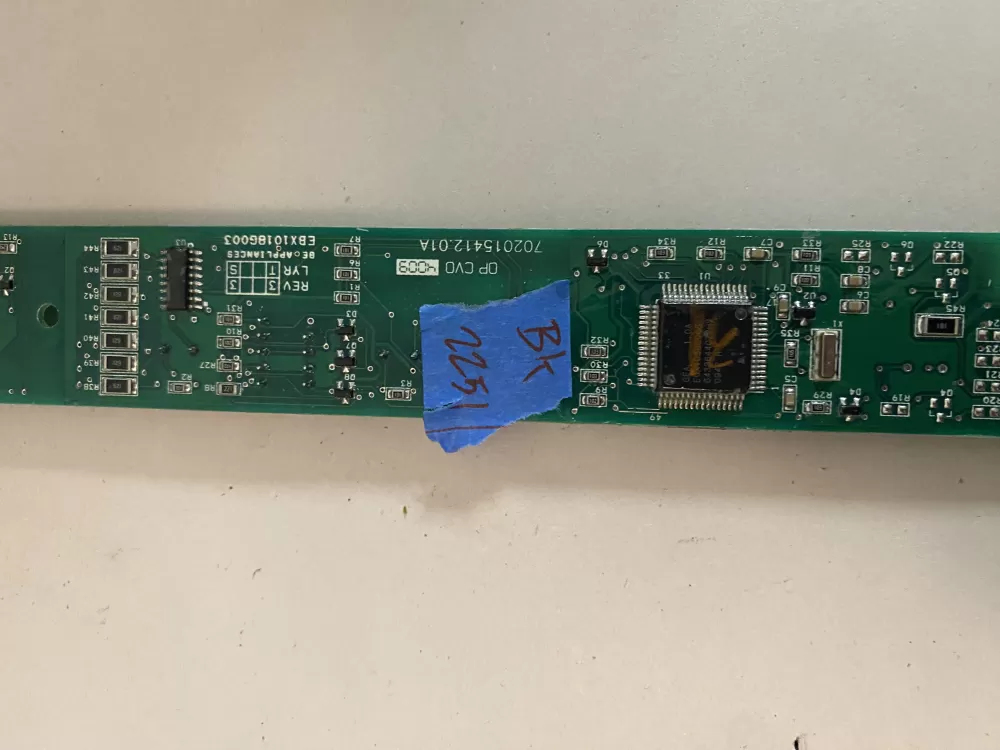 GE 197D4143G008 Wr55x10831 Refrigerator Control Board AZ123657 | BK2251