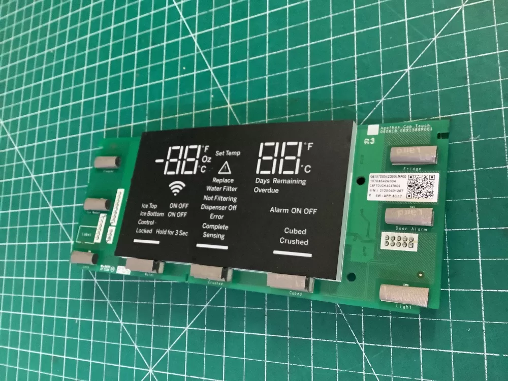 GE 197D8542G004 Refrigerator Control Board Dispenser