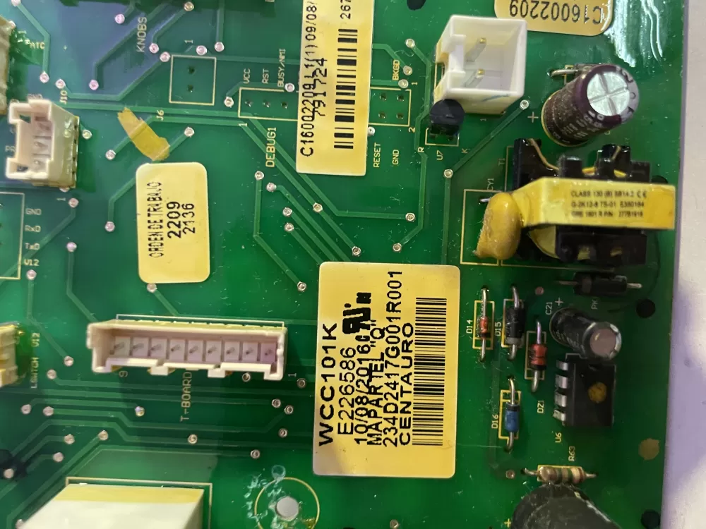 GE Hotpoint WCC101K Washer Control Board AZ195828 | Wm1091