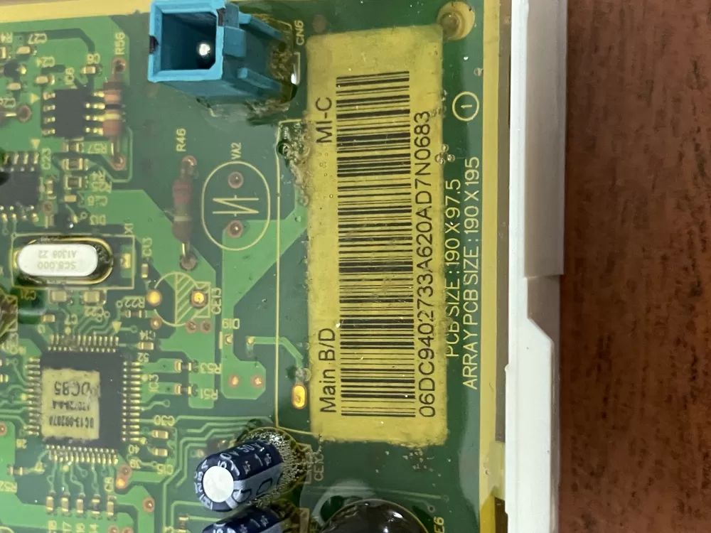 Samsung DC94 02733A Dryer Control Board AZ52600 | Wm1925