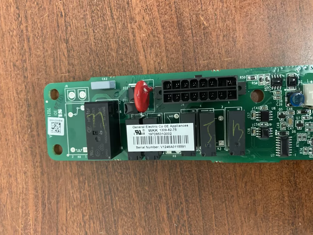 GE REFRIGERATOR CONTROL BOARD PART# WR55X29507 197D8531G002 AZ39033 | BK526