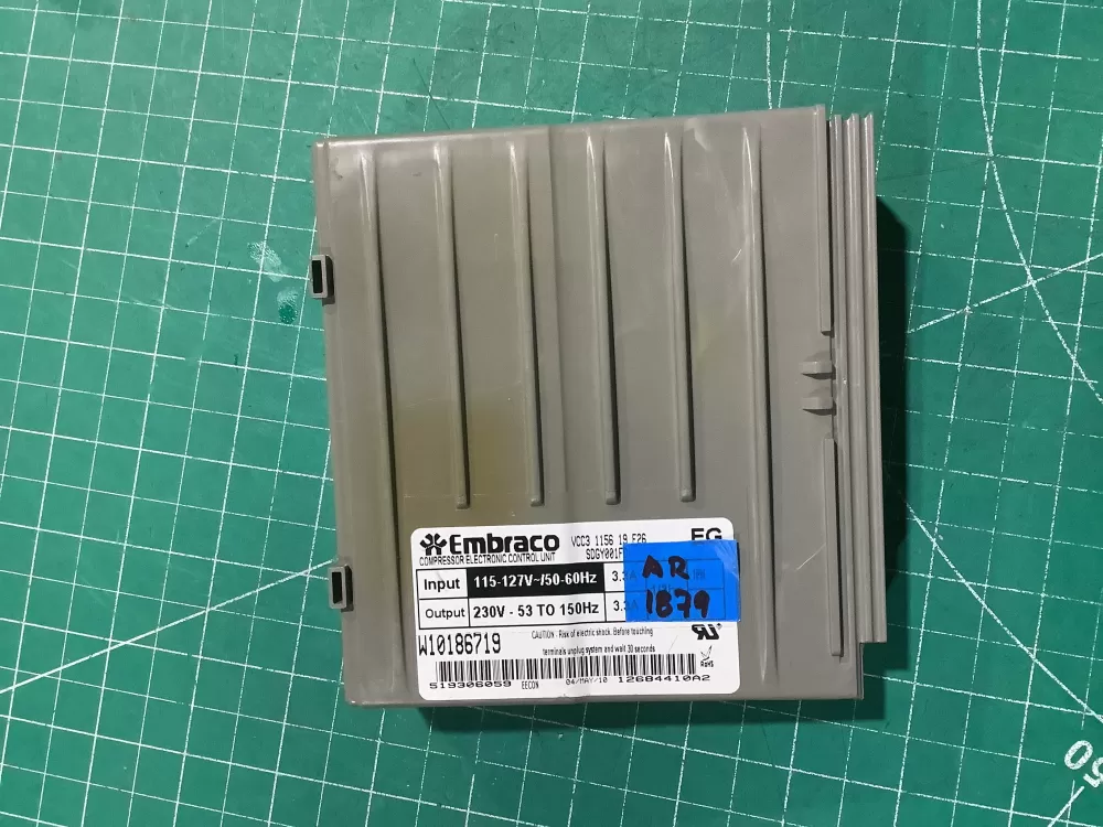 Whirlpool W1089391 Refrigerator Compressor Inverter Control AZ227297 | AR1879