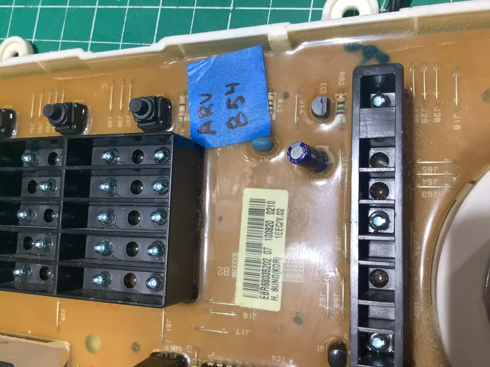 Kenmore LG EBR68035202 Dryer User Interface Control Board AZ183161 | ARV854