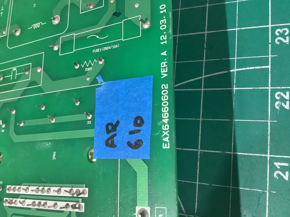 LG EAX64660602 REFRIGERATOR MAIN CONTROL BOARD AZ193094 | AR610