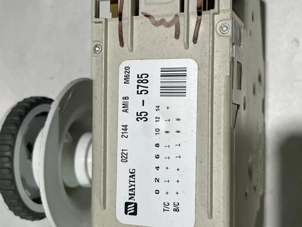 Maytag Amana Admiral 21001595 31001372 35 5785 Washer Timer AZ152647 | Wm1509