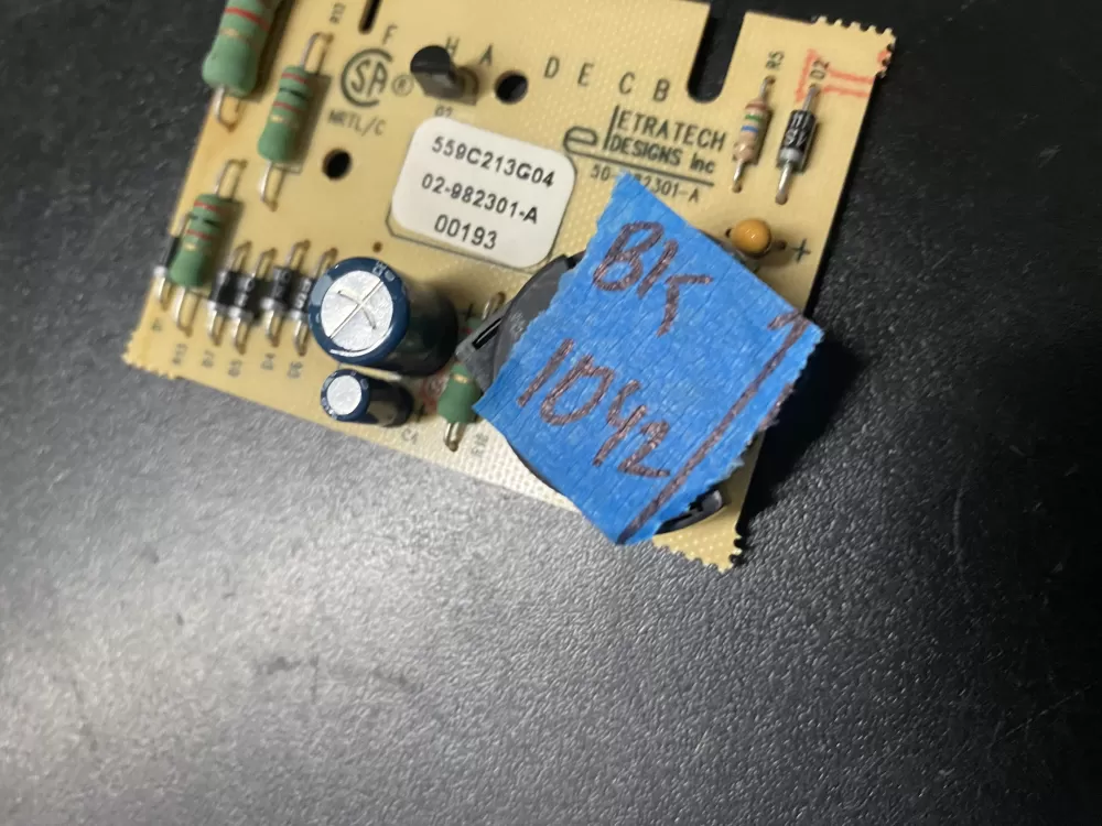 GE 559C213G05 50-982301- 50-982301- Dryer Control Board AZ12317 | BK1042