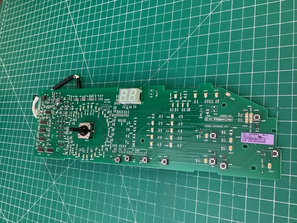 W10566878 Whirlpool Washer Board - Display / Interface