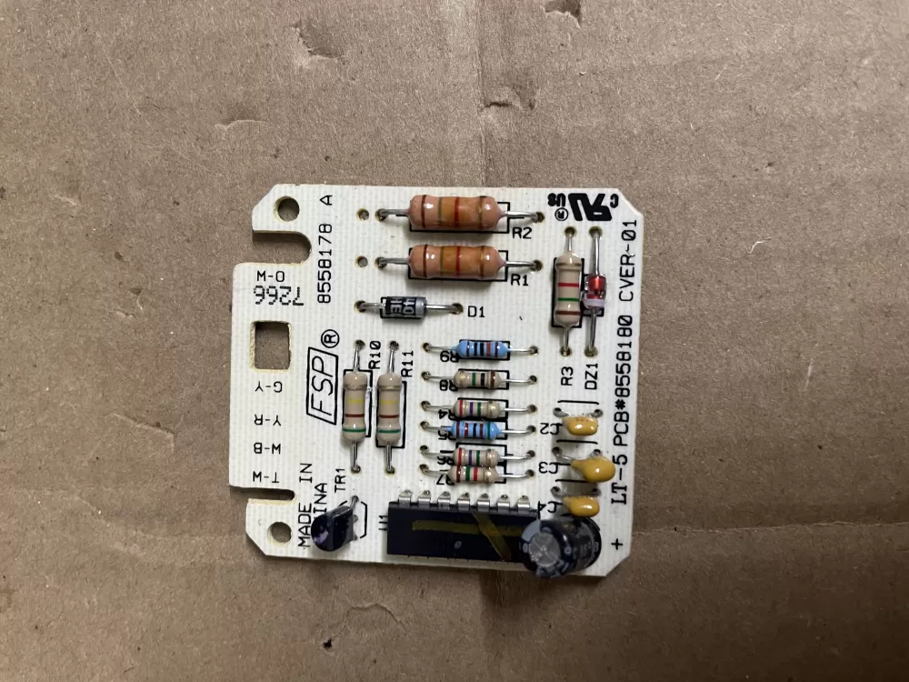 Whirlpool  KitchenAid  Kenmore  Maytag WPW10476828  AP6022061  8558178  3020655  3390537R  8558178R  PS11755390  60S01870003 Dryer Moisture Sensor Control Board