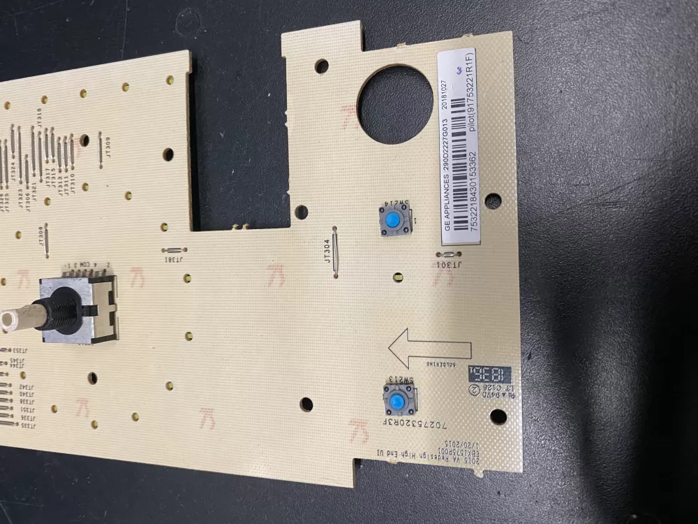 GE 290D2227G013 Washer Control Board Pcb Assembly AZ15664 | BKV299