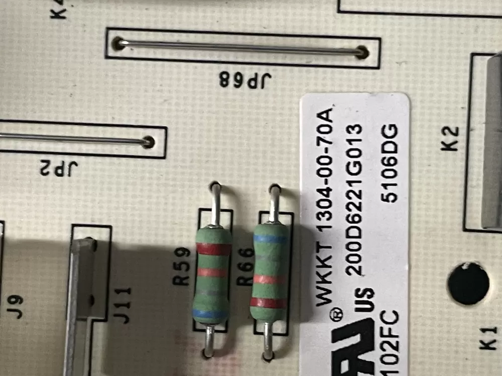 GE 200D2260G008 PD00074367 AP7188100 Refrigerator Control Board AZ17170 | WM1237
