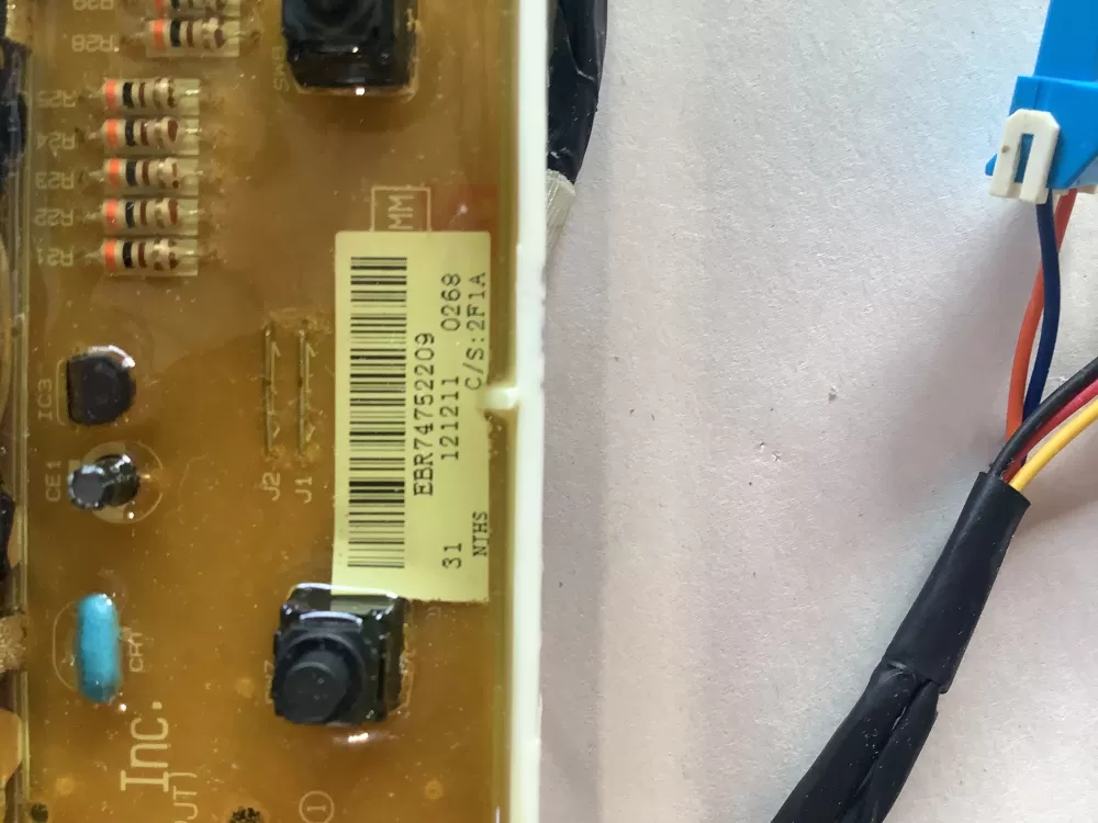 LG Ebr74752201 4941er3005d Washer Control Board Panel AZ126409 | ZC2259