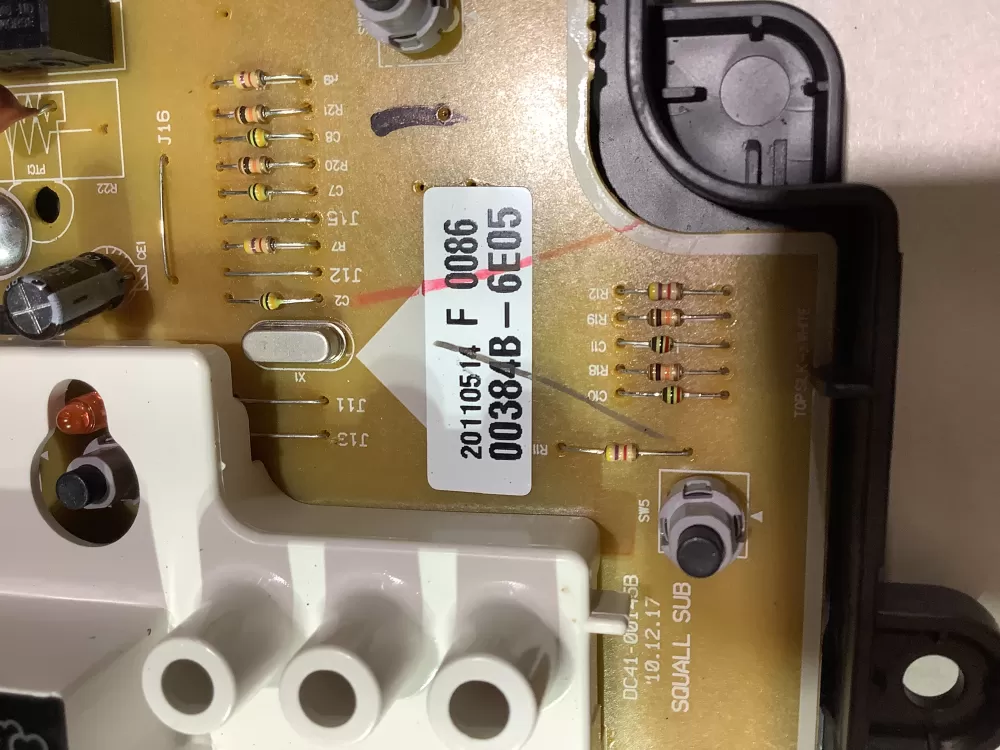 Samsung DC92 00384B Dryer Control Board AZ144715 | ZCV512