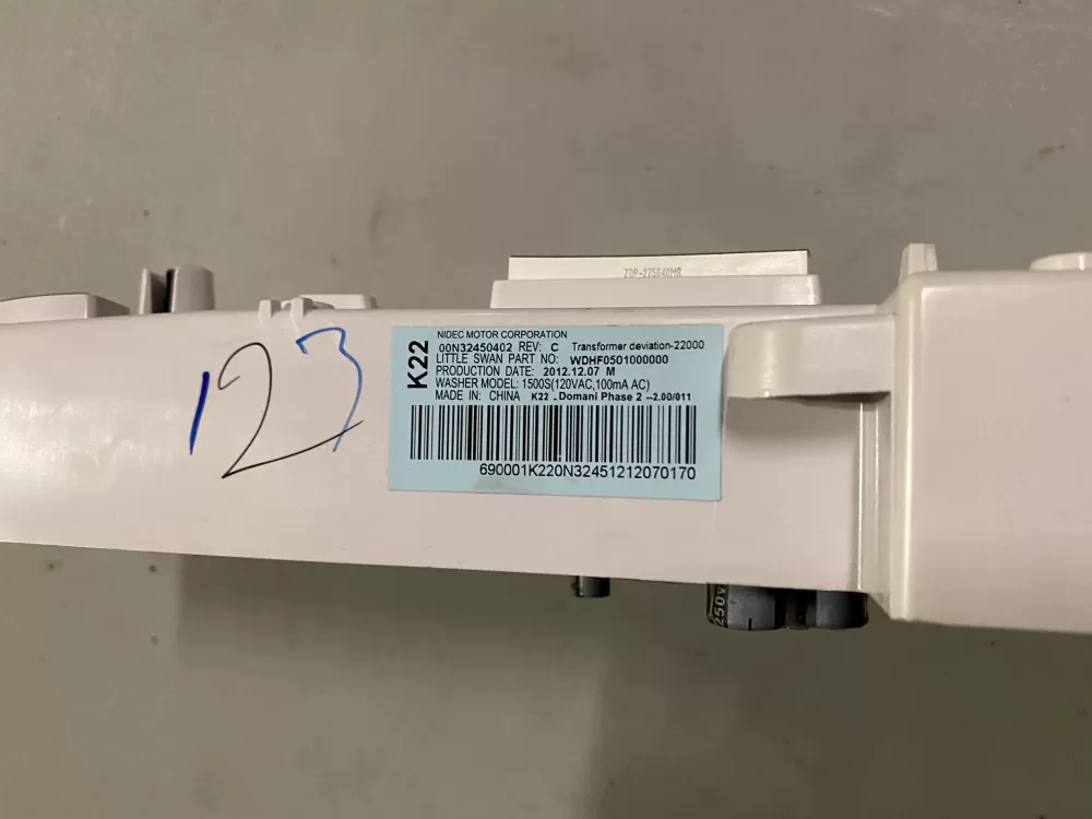 GE Washer board 00N32450402 WDHF0501000000 AZ27657 | BKV126