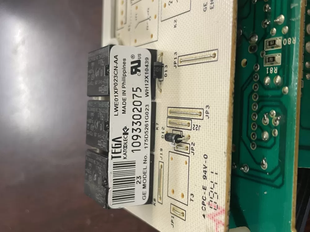 GE 175D5261G023 EBX1129P004 WH12X10439 Washer Control Board AZ59368 | Wm2077