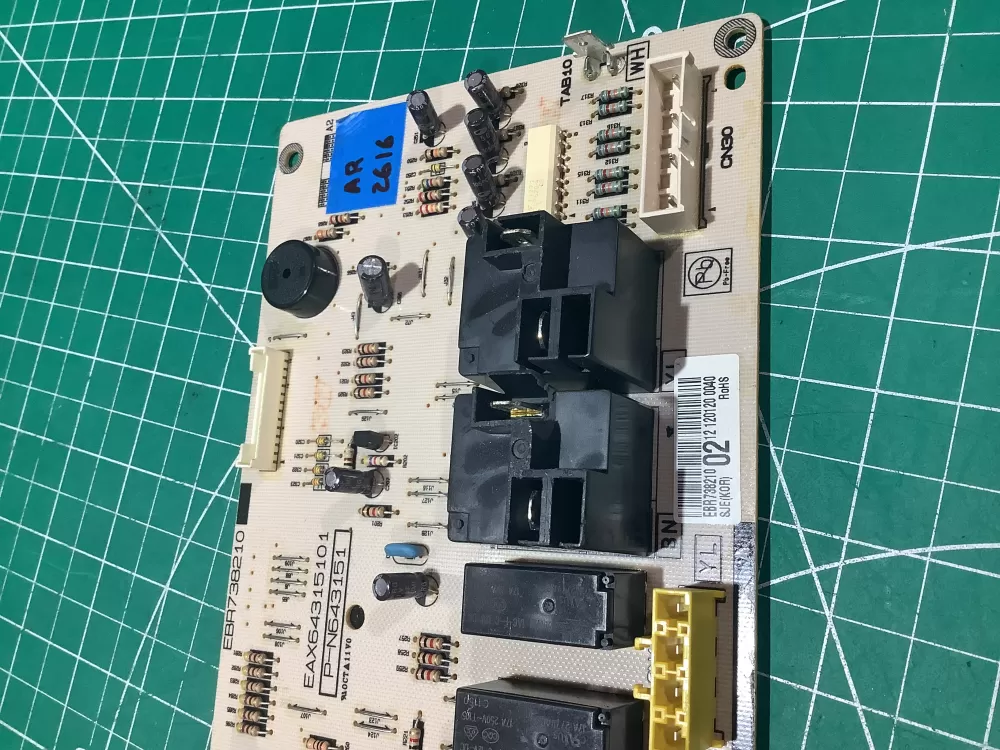 LG EBR73821005 EBR73821002 Range Oven Control Board AZ184135 | AR2616