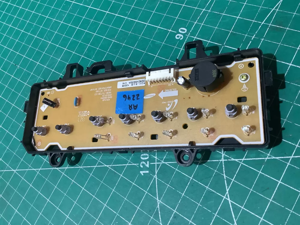 Samsung Dd61 00405a Dishwasher Control Board Display AZ191242 | AR2296