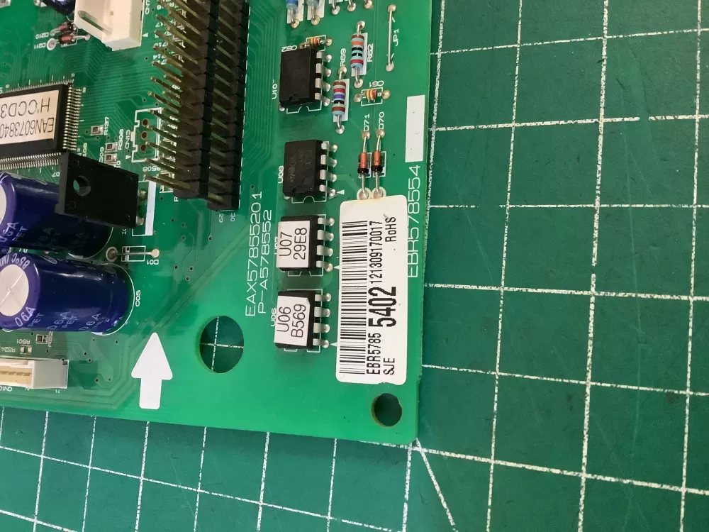 GE WB27X35345 Microwave Control Board AZ187542 | NR2749