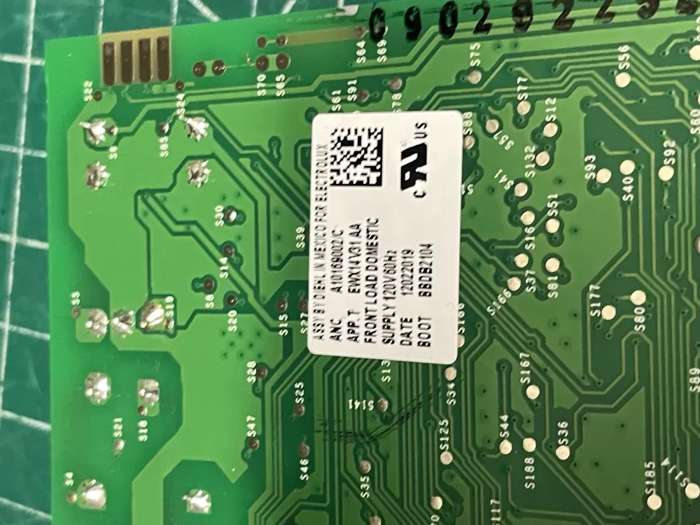 Frigidaire Electrolux A10169002 785701-01 Washer Control Board AZ212031 | Wm2781