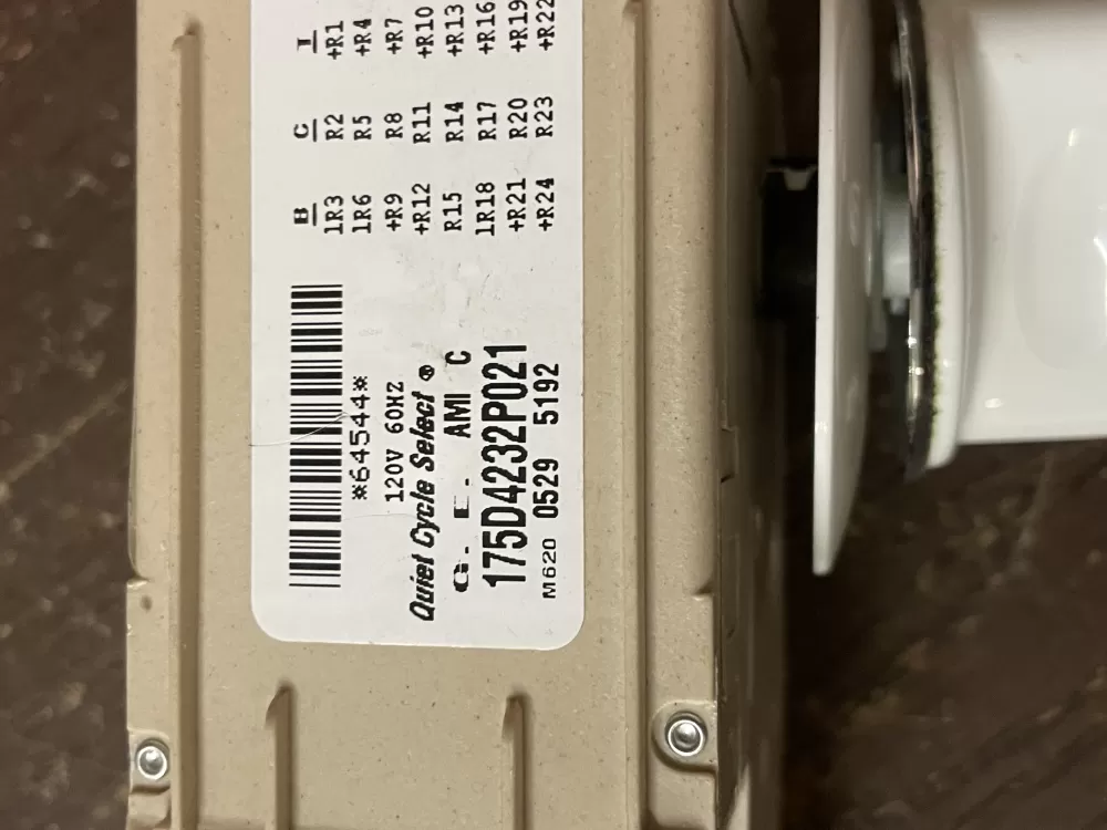 GE 175D4232P021 WH12X10255 Washer Timer AZ48910 | Wm1791