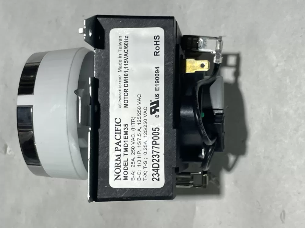 Hotpoint General Electric WE04X25280 Dryer Timer AZ152641 | Wm1509