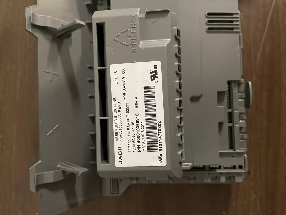 Whirlpool Maytag 400010366810 006 Washer AAWCB Control Board AZ81545 | KMV613