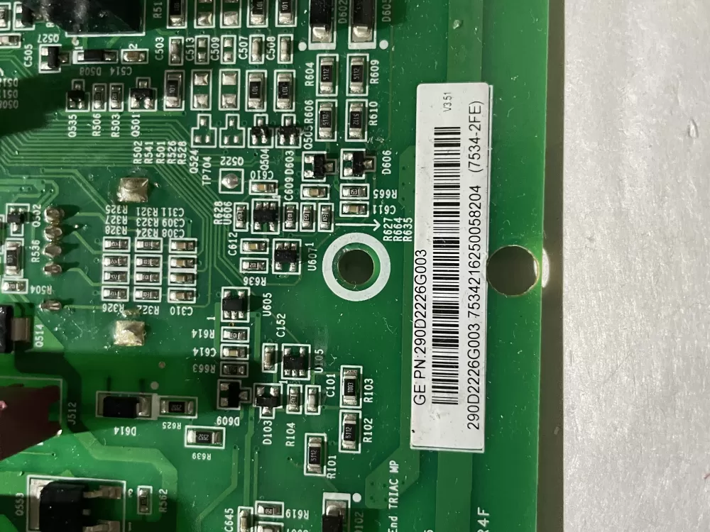 GE WH22X32357 290D2226G003 WH18X28174 Washer Control Board AZ198029 | Wm2758