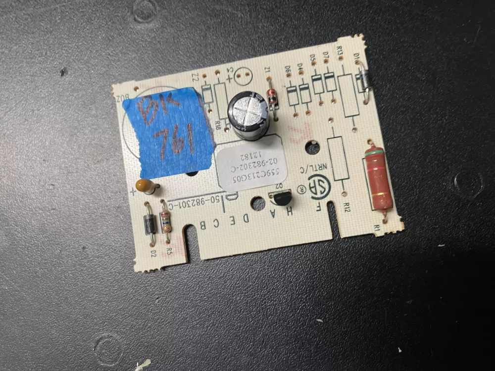 GE 559C213G05 50-982301- 50-982301- Dryer Control Board AZ9101 | BK761