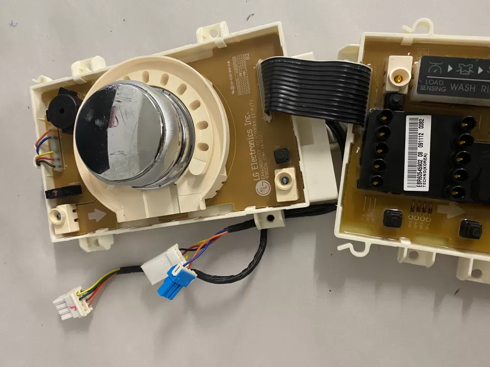 LG EBR60545902 AP5235245 1528829 Washer UI Control Board AZ202743 | BKV902