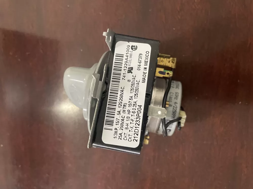 GE  Hotpoint 212D1233P004 Dryer Timer