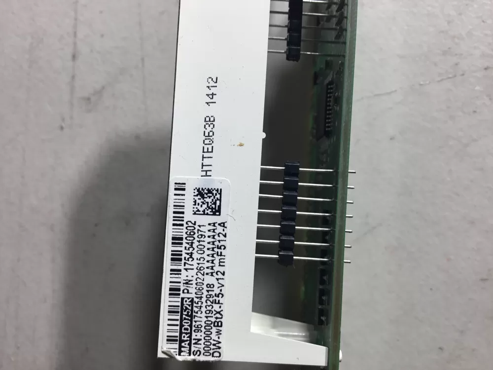 Kenmore AP6327227 154543602 Dishwasher Control Board AZ42539 | NR1735