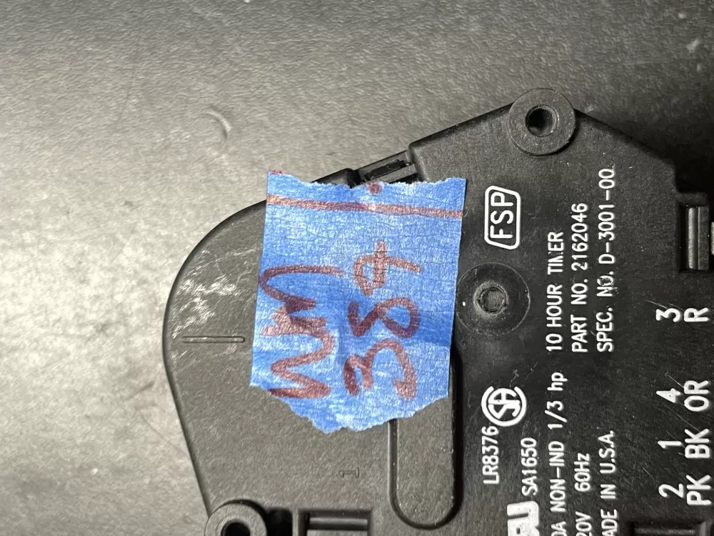 Whirlpool Kenmore W10822278 Refrigerator Defrost Timer AZ36818 | Wm389