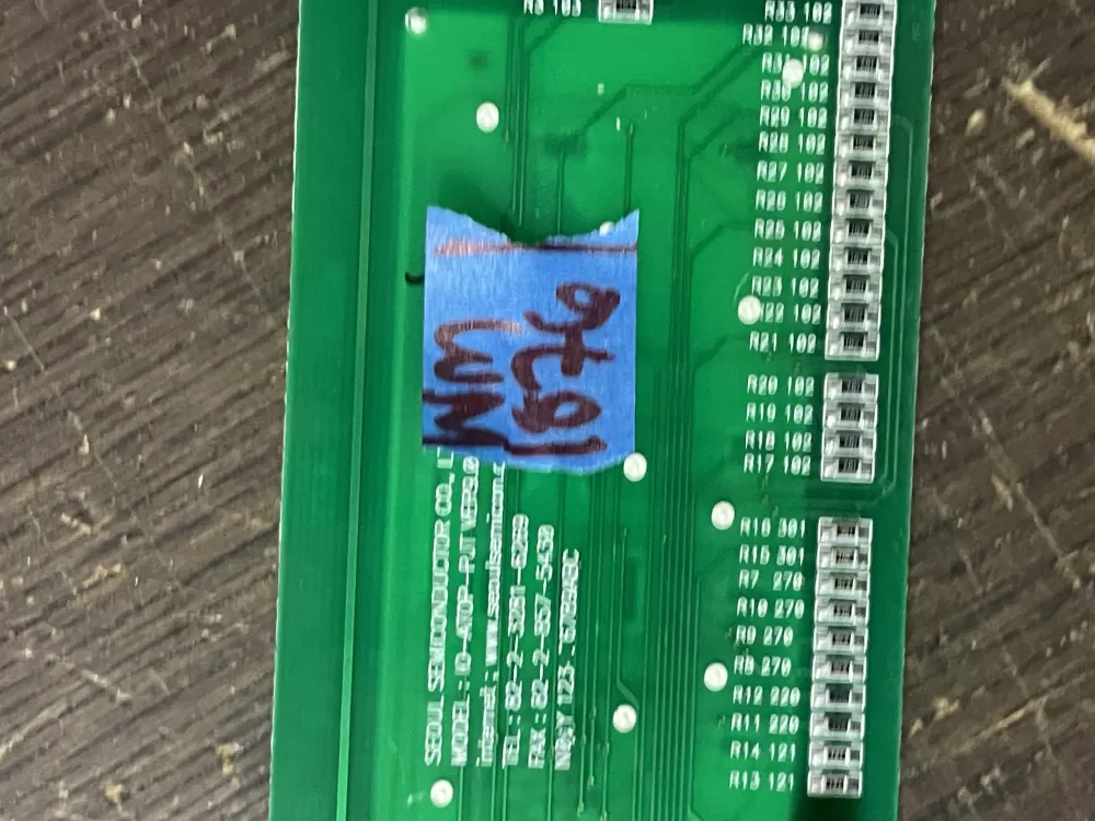 Refrigerator IO-ATOP-PJT Control Board AZ51690 | Wm1876