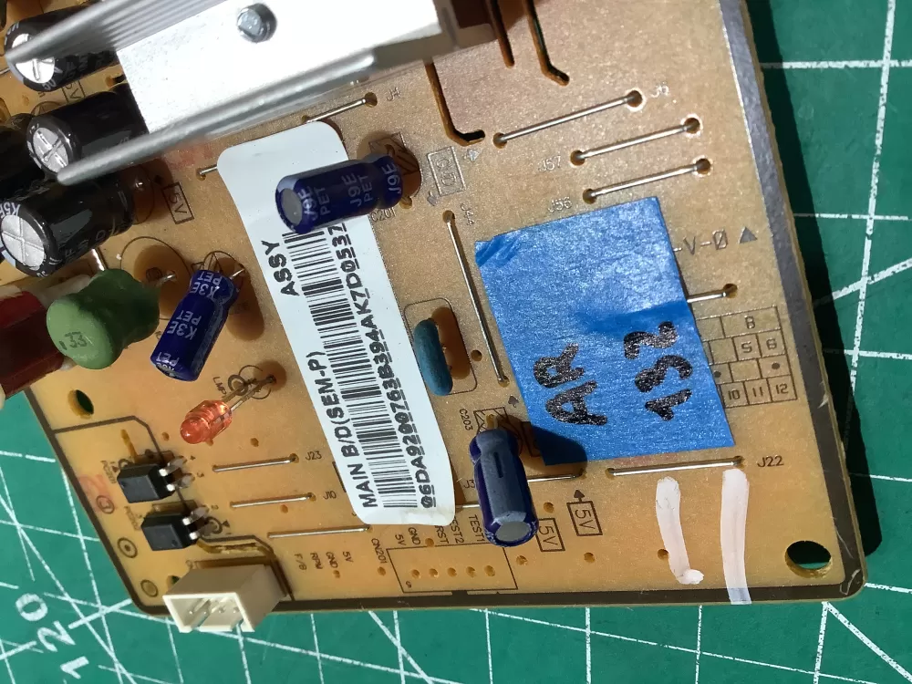 Samsung DA92-00763B Refrigerator Control Board Inverter AZ187634 | AR132