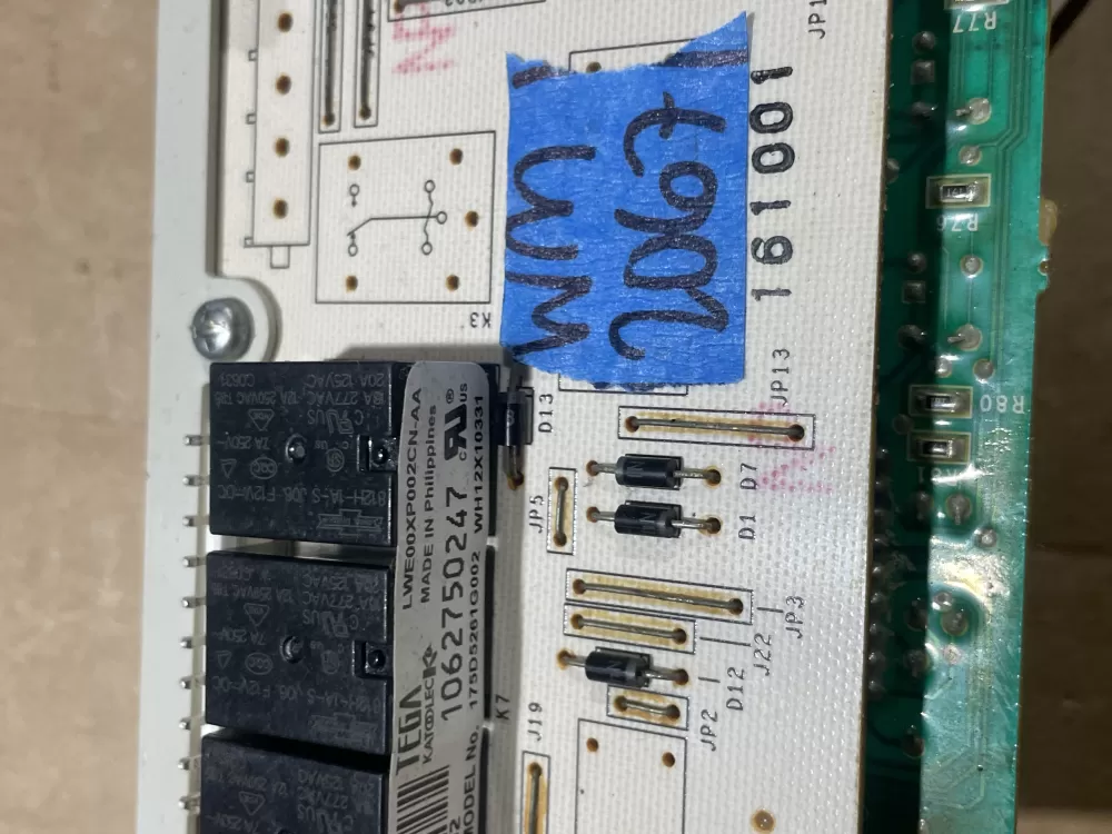 GE WH12X10331 175D5261G002 Washer Control Board AZ58769 | Wm2065