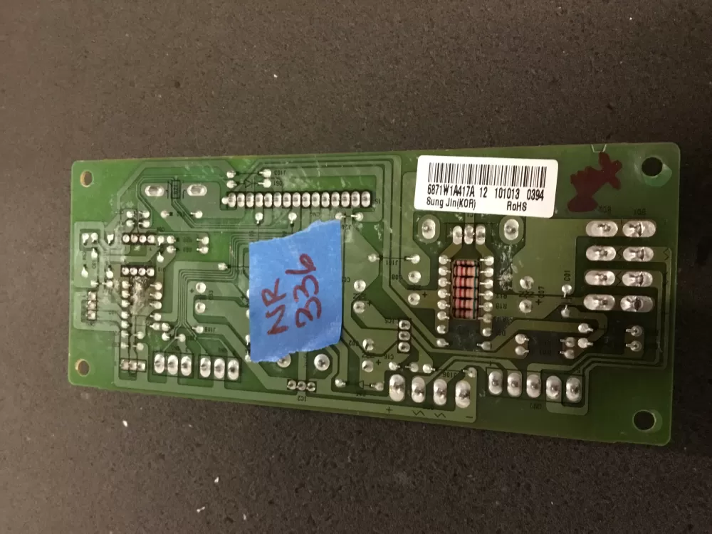 LG Wb27x10861 6871w1a417a Microwave Control Board Power AZ102789 | NR336