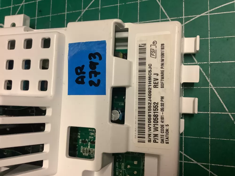 Whirlpool AP5781774 W10581552 PS8691627 Washer Control Board AZ200168 | AR2793