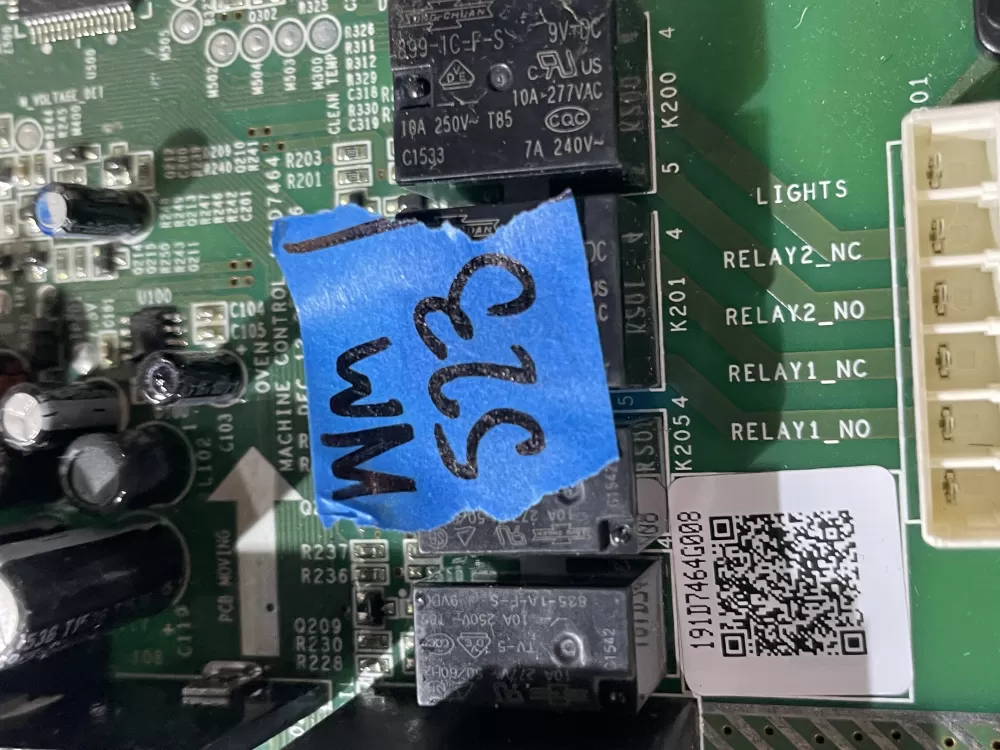 GE Wall Oven Control Board WB27X21657 191D7464G008 AZ193390 | Wm523